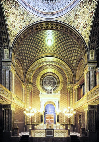 Spanish synagogue - interier